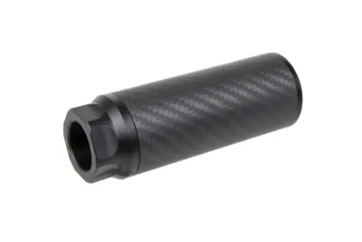 Karbonowy tłumik dźwięku Silverback Short 24mm CW Czarny - obrazek 3