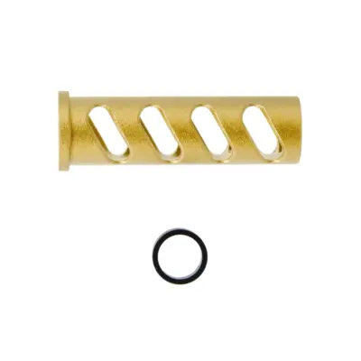 Zaślepka prowadnicy zamka LA Capa Customs CUTOUT do replik TM Hi-Capa 5.1 (z pierścieniem Delrin) Złota LAC-12-040948-00 asgbox.pl Zaślepka prowadnicy zamka LA Capa Customs CUTOUT do replik TM Hi-Capa 5.1 (z pierścieniem Delrin) Złota LAC-12-040948-00 asgbox.pl