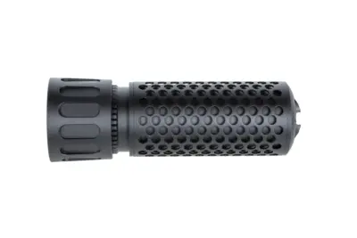 Zestaw replika tłumika dźwięku QD CQB 5KU z repliką tłumika płomienia QD Czarny - obrazek 3