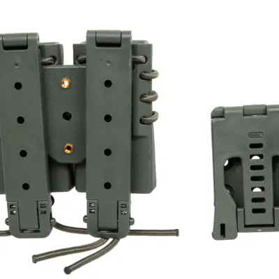 Alternative view of Ładownica na 2 magazynki 9mm Wosport Urban Assault Quick Pull Oliwkowy