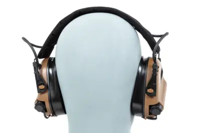 Aktywne ochronniki słuchu Earmor M31 Plus Coyote Brown - obrazek 3