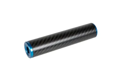 asgbox.pl - Karbonowy tłumik dźwięku 30x150mm - Niebieski