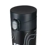 Kubek termiczny Alpinus Livigno 500ml Czarny - obrazek 3