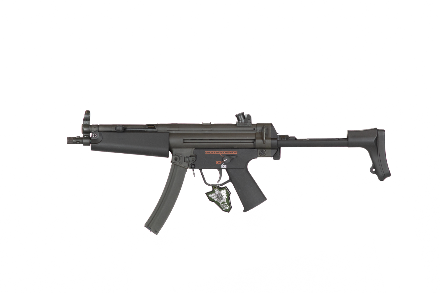 Replika pistoletu maszynowego SWAT (B.R.S.S.) - czarna (OUTLET) OUT-72-035997-00 asgbox.pl Replika pistoletu maszynowego SWAT (B.R.S.S.) - czarna (OUTLET) - obrazek 4