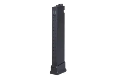 Polimerowy Magazynek Mid-Cap 90 kulek do repliki Golden Eagle UDP-9 Czarny - obrazek 3