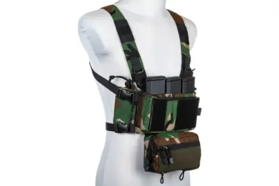 Kamizelka taktyczna typu Chest Rig Specna Arms Tactical Adaptive V2 Woodland - obrazek 3