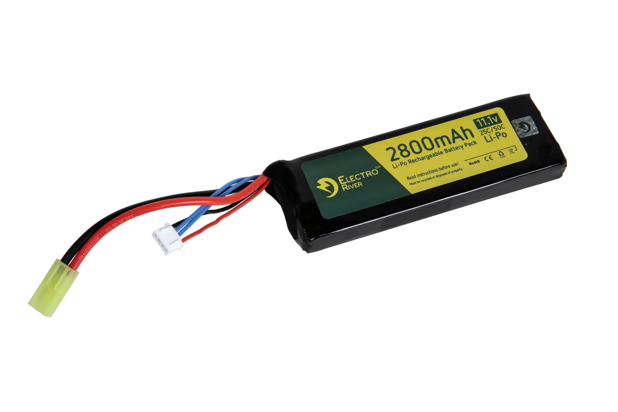 Akumulator LiPo 11,1V 2800mAh 25/50C OD-G-ELR-06-035551-00 asgbox.pl asgbox.pl - Akumulator LiPo 11