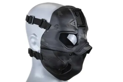 Maska Wosport Tactical Mask MC Black - obrazek 4