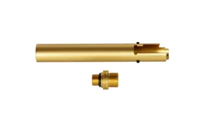 Lufa zewnętrzna typu No-Recoil 2WAY do TM Hi-Capa 5.1 - Złota - obrazek 2