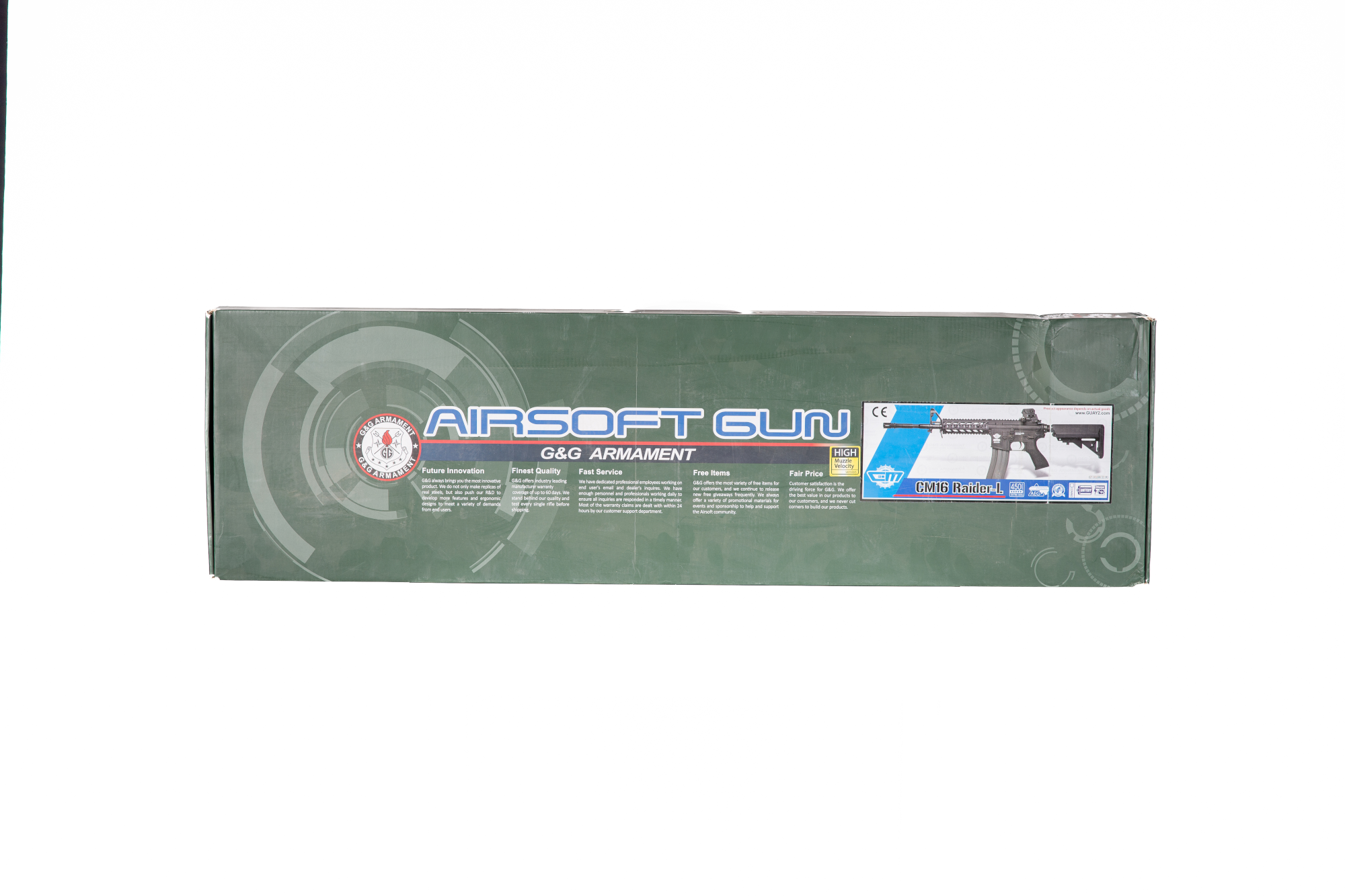 Replika karabinka CM16 Raider-L - czarna (OUTLET) OUT-72-037252-00 asgbox.pl Replika karabinka CM16 Raider-L - czarna (OUTLET) - obrazek 4