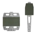 Pokrowiec na baterię NVG na hełm Wosport typu Bridge Lightweight Ranger Green - obrazek 5