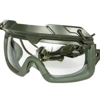 Gogle taktyczne 2w1 - Oliwkowe UTT-41-034107-00 asgbox.pl