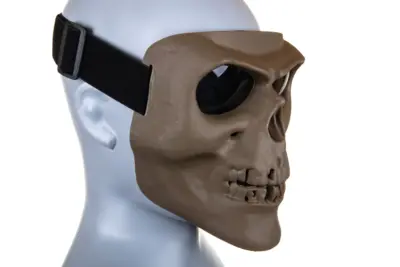 Maska Skeleton Full Face Tan - obrazek 4