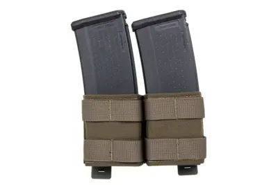 Podwójna ładownica otwarta na magazynki 5.56 mm Wosport Ranger Green - obrazek 3