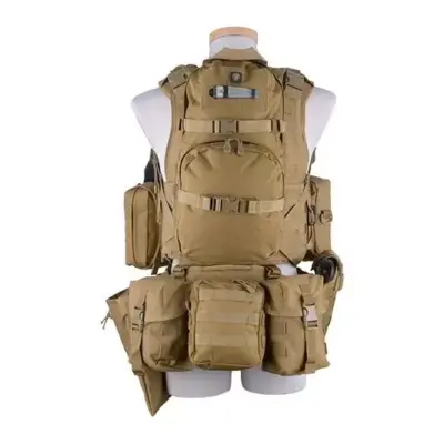 Kamizelka taktyczna typu Plate Carrier - tan OD-G-GFT-18-018406-00 asgbox.pl Kamizelka taktyczna typu Plate Carrier - tan OD-G-GFT-18-018406-00 asgbox.pl