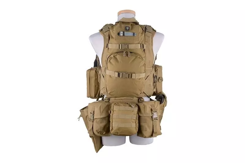 Kamizelka taktyczna typu Plate Carrier - tan OD-G-GFT-18-018406-00 asgbox.pl Kamizelka taktyczna typu Plate Carrier - tan - obrazek 13
