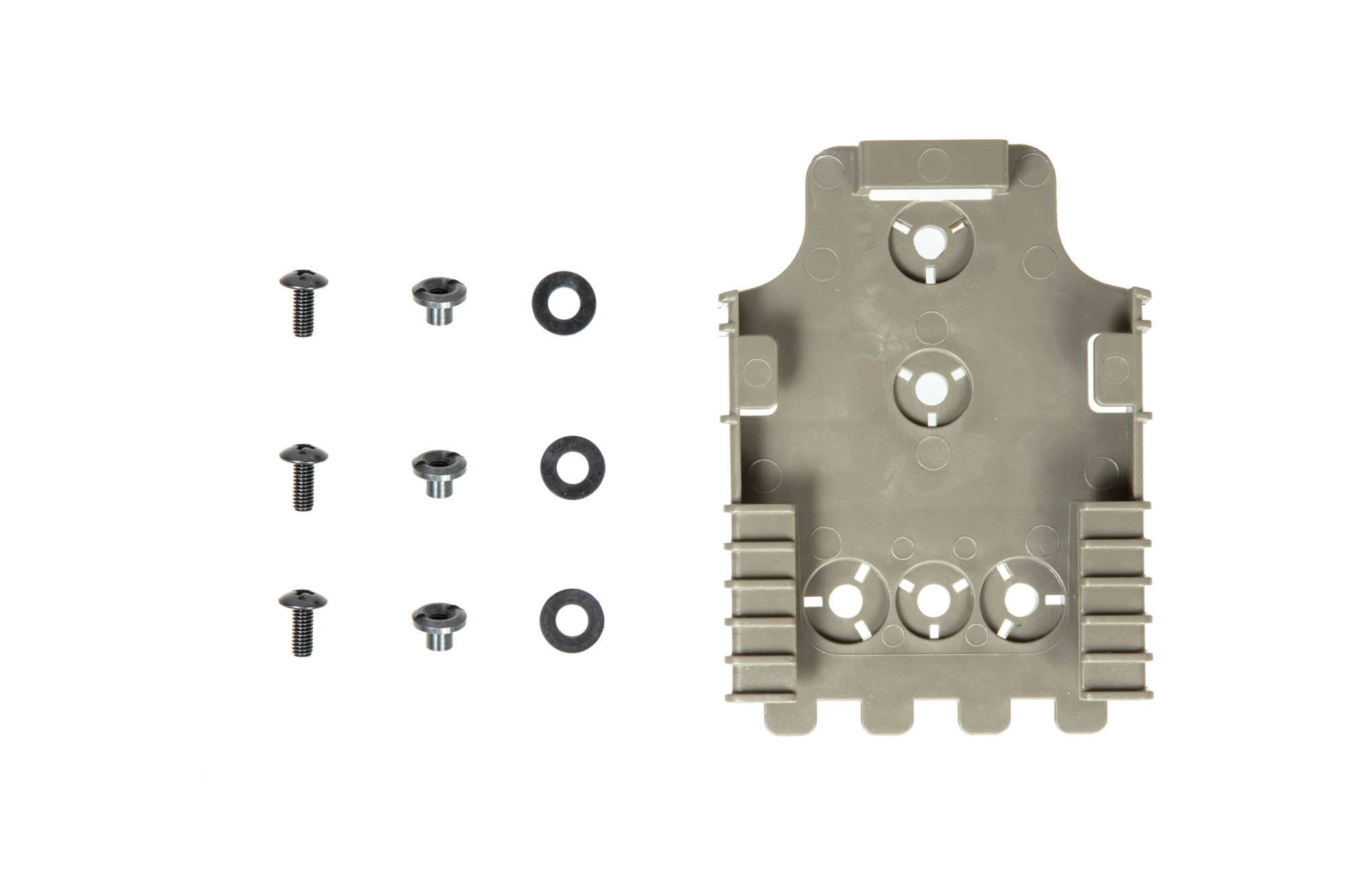Płytka Quick Release do kabur i ładownic - tan UTT-29-032043-00 asgbox.pl Płytka Quick Release do kabur i ładownic - tan - obrazek 4