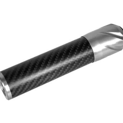 Karbonowy tłumik dźwięku DSL2 36x150mm - Srebrny CRI-09-037690-00 asgbox.pl Karbonowy tłumik dźwięku DSL2 36x150mm - Srebrny CRI-09-037690-00 asgbox.pl