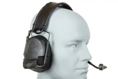 Aktywne ochronniki słuchu Wosport HD-14 MC Black - obrazek 4