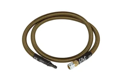 Wąż HPA S&F Mk.III z oplotem 115 cm - Oliwkowy - obrazek 3