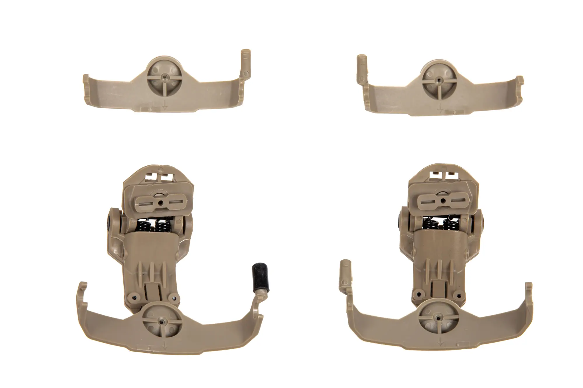 Adapter słuchawek typu Comtac na szyny typu Team Wendy (Typ AMP) - Dark Earth TAC-31-037618-00 asgbox.pl Adapter słuchawek typu Comtac na szyny typu Team Wendy (Typ AMP) - Dark Earth - obrazek 3