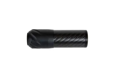 Karbonowy tłumik dźwięku DSL2 36x100mm - Czarny - obrazek 2