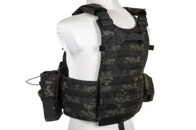 Kamizelka Plate Carrier Emerson Gear 6094A Style z zestawem ładownic MC Black - obrazek 4
