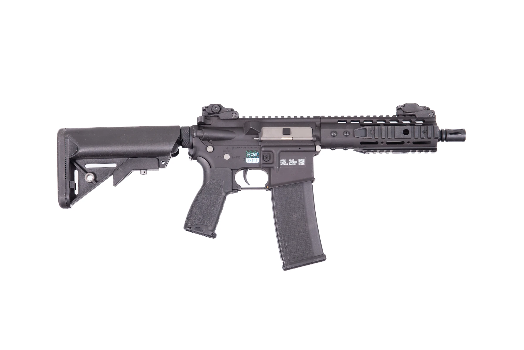 Replika karabinka SA-E12 EDGE™ - czarna (OUTLET) ESA2 system OUT-72-037987-00 asgbox.pl Replika karabinka SA-E12 EDGE™ - czarna (OUTLET) ESA2 system - obrazek 4