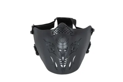 Maska polimerowa "Ferro style" - Czarny - obrazek 5