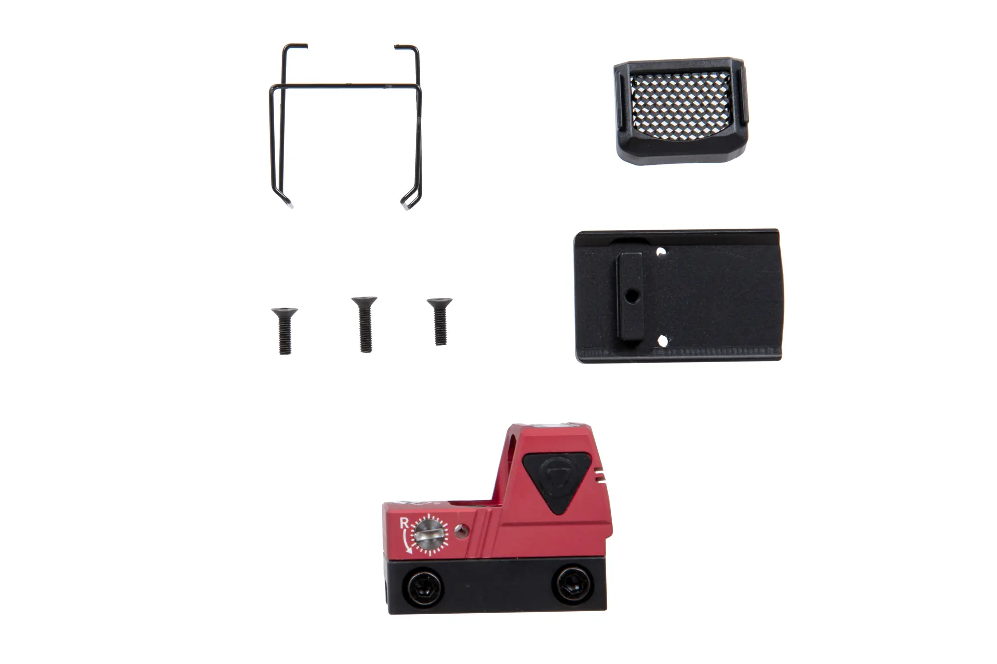 Kolimator xFORCE MINI Solar Powered Czerwony JJA-10-040507-00 asgbox.pl Kolimator xFORCE MINI Solar Powered Czerwony - obrazek 4