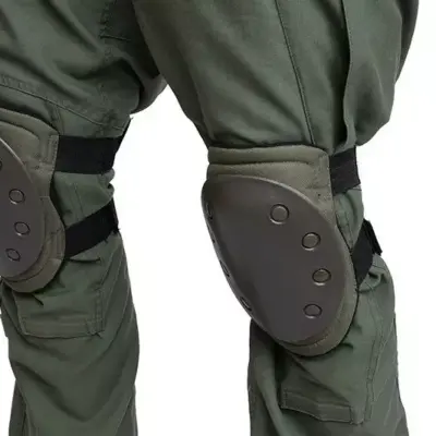 Zestaw ochraniaczy na kolana - oliwkowe OD-G-GFT-27-000950-00 asgbox.pl