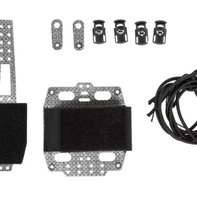 asgbox.pl - Pokrowiec na baterię NVG na hełm Wosport typu Bridge Lightweight Czarny
