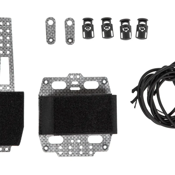 asgbox.pl - Pokrowiec na baterię NVG na hełm Wosport typu Bridge Lightweight Czarny