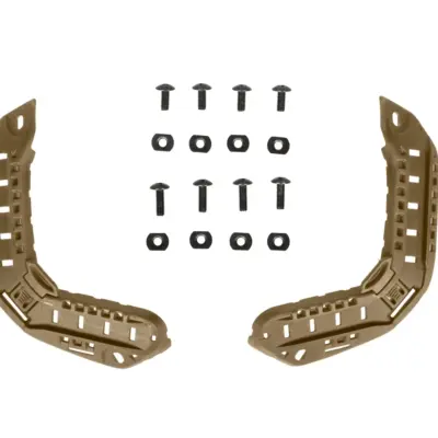 Alternative view of Zestaw szyn montażowych do hełmów Super High Cut - Tan