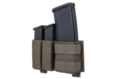 Podwójna ładownica na magazynki Wosport Combo Ranger Green - obrazek 3