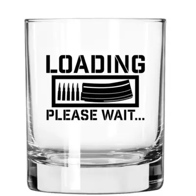Szklanka do Whisky - LOADING PLEASE WAIT LUC-31-035162-00 asgbox.pl