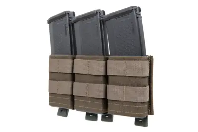 Potrójna ładownica na magazynki karabinowe Wosport Ranger Green - obrazek 3