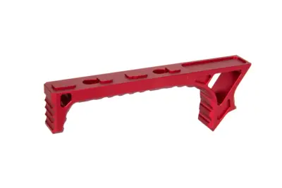 Kątowy chwyt Hand Stop na szynę Keymod Czerwony - obrazek 4