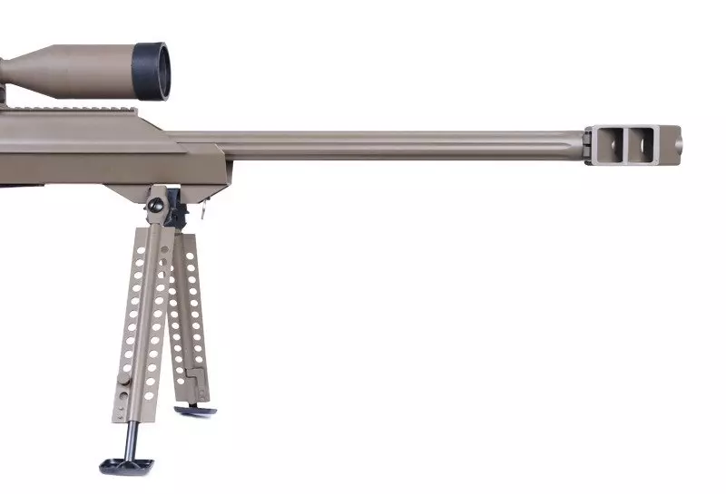 Replika karabinu snajperskiego SW-01 (z lunetą) - tan OD-G-SWL-03-011984-00 asgbox.pl Replika karabinu snajperskiego SW-01 (z lunetą) - tan - obrazek 11