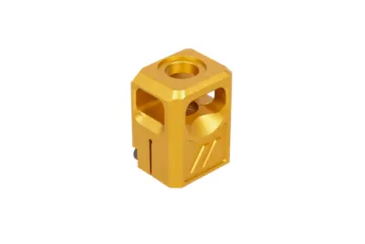Kompensator V2 5KU gwint 14mm CCW GB-492 Złoty - obrazek 4