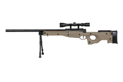 Replika karabinu snajperskiego Specna Arms SA-S11 EDGE™ z lunetą i dwójnogiem Tan - obrazek 5