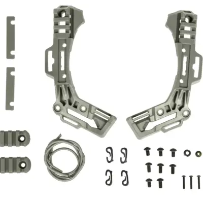 asgbox.pl - Zestaw szyn montażowych do hełmu FMA Ballistic Rail 3.0 Retrofit kit TB1392 FG