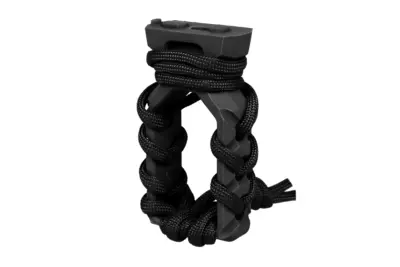 Chwyt taktyczny paracord Czarny - obrazek 4