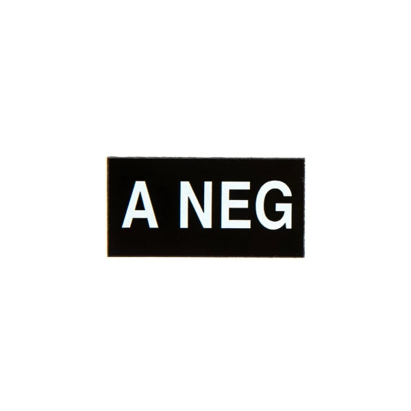 asgbox.pl - Naszywka - grupa krwi - A NEG
