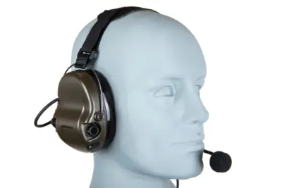 Zestaw słuchawkowy Tac-Sky WYH302 Back Headband Headset  Foliage Green - obrazek 2