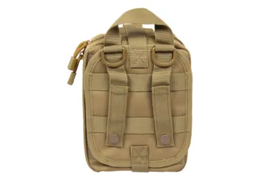 Apteczka zrywana Molle z naszywką Medyk GFC Tactical Tan - obrazek 4