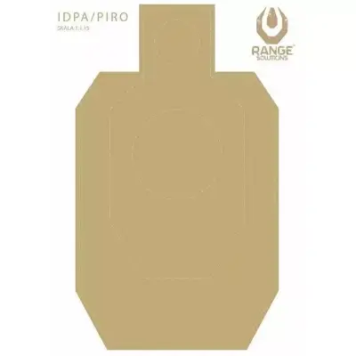 asgbox.pl - Tarcze Strzeleckie IDPA / PIRO - 50 szt.