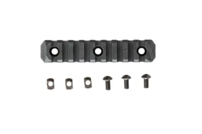 Szyna ERS™ M-LOK 9 slotów - czarna - obrazek 2
