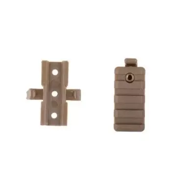 asgbox.pl - Zestaw szyn montażowych na hełm typu FAST - tan