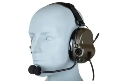 Zestaw słuchawkowy Tac-Sky WYH302 Back Headband Headset  Foliage Green - obrazek 3